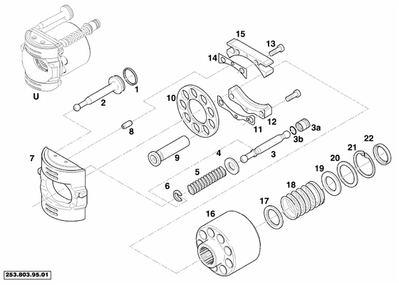 Linde - Pièces - Groupe Propulseur