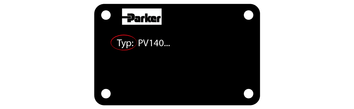 Plaque d'identification Parker